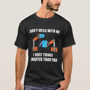 T-shirt Robotique Ingénierie Machine Learning Robot Ne pas