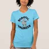 T-shirt Robotique ingénieur Robot (Devant)