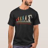 T-shirt Robotique Ingénieur Robotique Evolution Retro Vint (Devant)