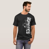 T-shirt Robotique Ingénieur Robotique Vintage Vintage (Devant entier)