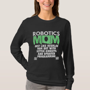 T-shirt Robotique Maman cadeau femme