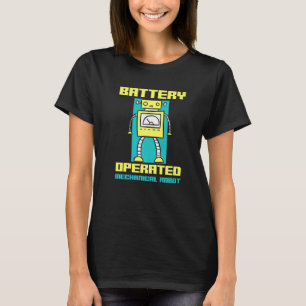 T-shirt Robotique mécanique de la batterie