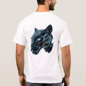 T-shirt Robotique Panther Face Art (Dos)