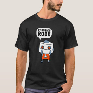 T-shirt Robotique Robots Droid Builder Et Programme Roboti
