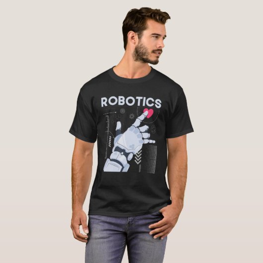 T-shirt Robotique - Science Robot Builder Ingénieur (Devant entier)