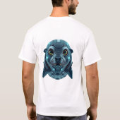 T-shirt Robotique Seal Face Art (Dos)