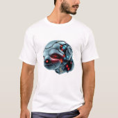 T-shirt Robotique Sloth Face Art (Devant)
