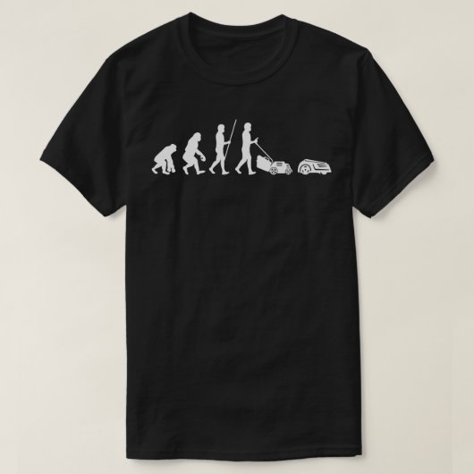 T-shirt Robotique tondeuse à gazon Robot tondeuse à gazon  (Design devant)