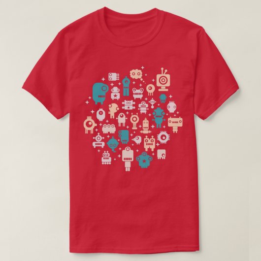 T-shirt Robots (Design devant)