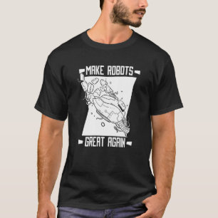 T-shirt Robots Intelligence Artificielle Ai Robotique