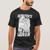 T-shirt Robots Queen Ai Artificial Intelligence  Robotics (Devant)