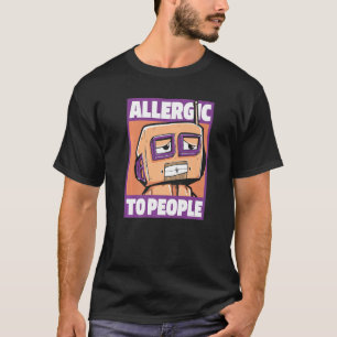 T-shirt Robots Robotique Humour Ai artificiel Allergique À