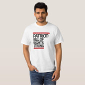 T-shirt robuste de la Déclaration des droits des p (Devant entier)
