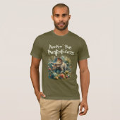 T-shirt Roc avec les Reptiles (Devant entier)