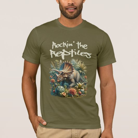T-shirt Roc avec les Reptiles (Devant)