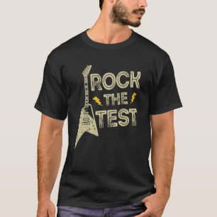 T-shirt Roc de l'examen Professeur de guitare Jour d'exame