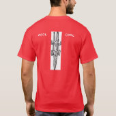 T-shirt roc tic de croc de COT (Dos)