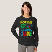 T-shirt Roche À Différentes Sensibilisations sur l'autisme (Devant entier)