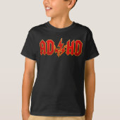 T-shirt Roche "AD/HD" (Devant)