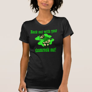 T-shirt Roche avec votre shamrock