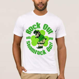 T-shirt Roche avec votre shamrock