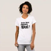 T-shirt Roche d'agents de patrouille de frontière ! (Devant entier)
