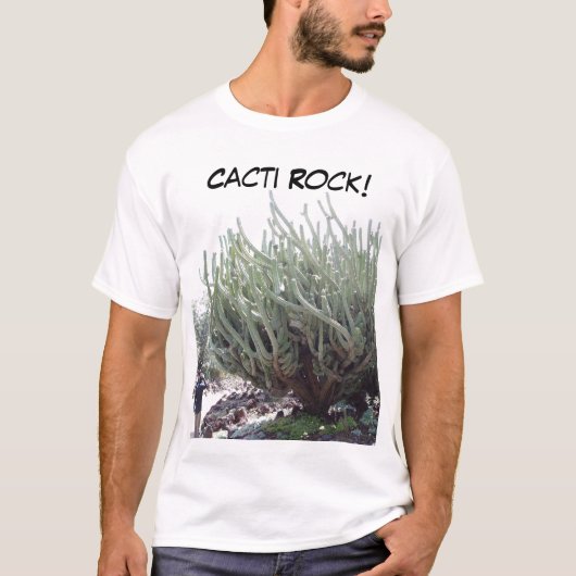 T-shirt Roche de cactus ! (Devant)