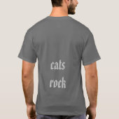 T-shirt roche de chats (Dos)