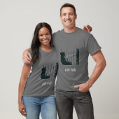 T-shirt roche de chats (Unisexe)