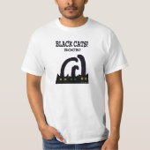 T-shirt Roche de chats noirs (Devant)