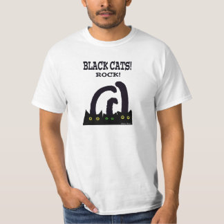 T-shirt Roche de chats noirs