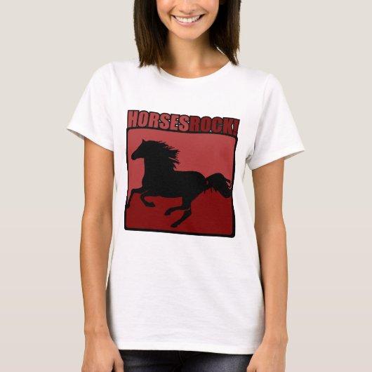 T-shirt Roche de chevaux ! #3 (Devant)