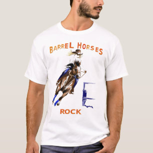 T-shirt Roche de chevaux de baril