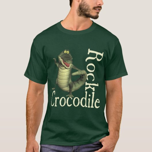 T-shirt Roche de crocodile (Devant)