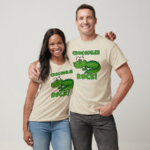 T-shirt Roche de crocodiles (Unisexe)