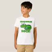 T-shirt Roche de crocodiles (Devant entier)