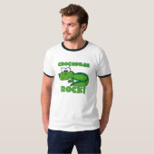 T-shirt Roche de crocodiles (Devant entier)