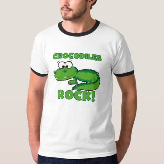 T-shirt Roche de crocodiles (Devant)