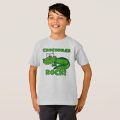 T-shirt Roche de crocodiles (Devant entier)