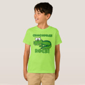 T-shirt Roche de crocodiles (Devant entier)