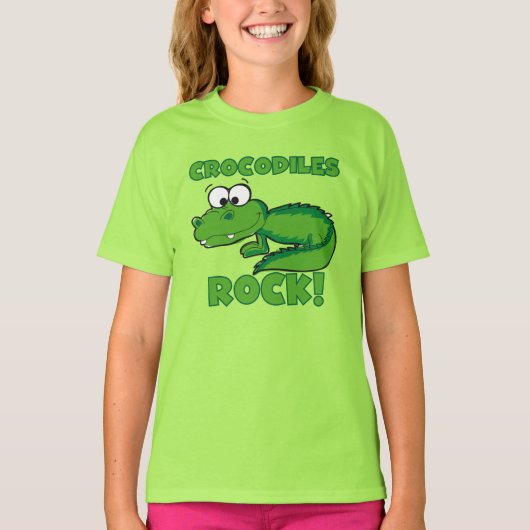 T-shirt Roche de crocodiles (Devant)