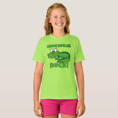 T-shirt Roche de crocodiles (Devant entier)