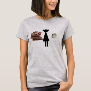 T-shirt Roche de filles de chocolat !