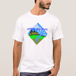 T-shirt Roche de filles de géologie !