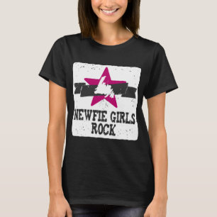 T-shirt Roche de filles de Newfie