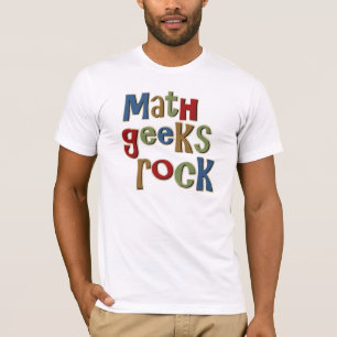 T-shirt Roche de geeks de maths