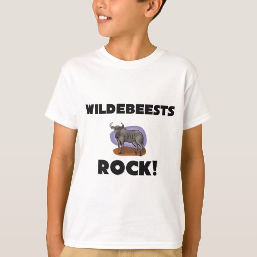 T-shirt Roche de gnous (Devant)