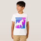 T-shirt Roche de licornes ! (Devant entier)