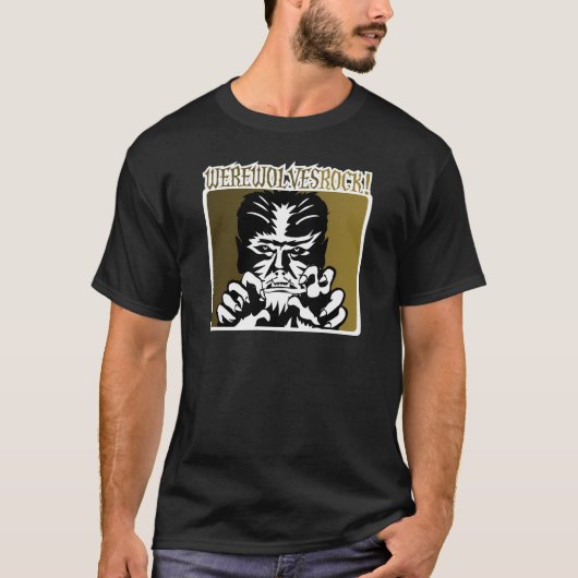 T-shirt Roche de loups-garou ! #2 (Devant)