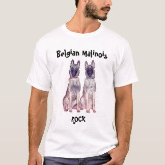 T-shirt Roche de Malinois de Belge